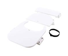 Babybay - Kit de conversión para sillas de paseo Original, Maxi y Comfort blanco blanco lacado