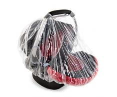 Hauck Rainy - Protector de lluvia para silla de coche, grupo 0+