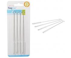 Bebé Ono paja cepillo para bebé taza de limpieza (4 unidades)