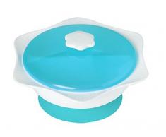 SARO – Divertida vajilla “Cover & Co” diseñada para transportar los alimentos de tu bebé. Tiene dos platos con tapa y ventosas para adherir a la mesa, cuchara y taza antigoteo