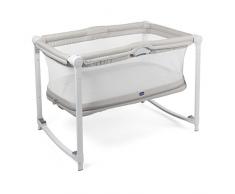 Chicco Zip&Go Cuna de viaje hasta 2 años, transformable de minicuna a cuna, color gris (Glacial)