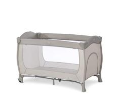 Hauck Cuna de Viaje Sleep N Play Go Plus, Parque Cuna desde Nacimiento hasta 15 kg, Plegable, con Ruedas, Compacta, Ligera, Bolsa de Transporte, 120x60 cm, Beige