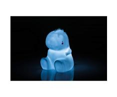 Interbaby LAM02-01 - Lámpara Nocturna Infantil Dinosaurio Azul, unisex