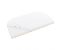 Babybay - Sábana Bajera Ajustable XXL Blanco Blanco