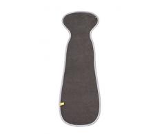 Colchoneta AirLayer AeroMoov para silla Grupo 2/3 ASAL2ANT Gris oscuro - colchoneta 3D de forro suave con estructura alveolar transpirable que mantiene a su bebé fresco y seco en su Grupo 2/3