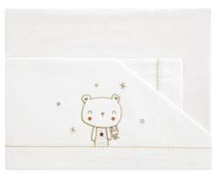 Bimbi Pirulos Tript.Sab.100% Alg.Cuna 003 Os.Polar 151 10 - Sábanas, unisex
