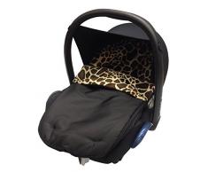 Animal Print coche asiento saco/Cosy Toes Compatible con – jirafa
