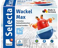 Selecta 61066 Wackel Max - Figura de perro salchicha, multicolor