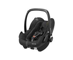 Maxi-Cosi Pebble Plus ,Silla de Coche para Bebé Grupo 0+, Silla de Coche ISOFIX, i-Size, 0 - 12 m, 0 - 12 kg, 45 - 75 cm, Nomad Black (negro)