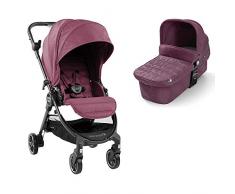 Baby Jogger City Tour LUX DUO Cochecito de Bebé Desde Nacimiento hasta 20,5 kg, Berenjena
