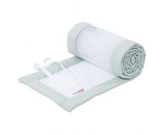 babybay Protector de cuna de malla Royal apto para modelo Maxi, Boxspring, Comfort y Comfort Plus, color verde menta