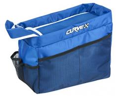 Walser 26121 trasera Banco Organizador Curve, color azul/negro