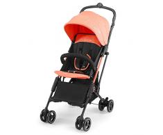Kinderkraft Silla de Paseo Ultraligera MINI DOT, Transportable Avión, Naranja