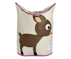 3 Sprouts Cabra - Cesto para ropa, unisex