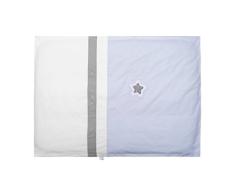 Belino Elba - Funda nórdica con relleno de 100 x 140 cm para cunas de 60 x 120 cm y 70 x 140 cm, color azul