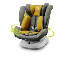 LIONELO Bastiaan One silla de coche bebe desde el nacimiento hasta los 36 kg, giratoria a 360 grados, Isofix Top Tether cinturón de seguridad de 5-puntos, Certificado TUV