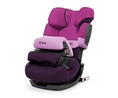 Cybex Silver Pallas-Fix 514110001 Silla de Coche Grupo 1/2/3, 2 en 1, para Niños, Morado (Purple Rain)