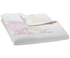 Kindertraum 6300069322 - Manta (75 x 100 cm), color rosa