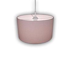 Niermann Standby 112 Vichykaro - Lámpara de techo (tela), color rosa