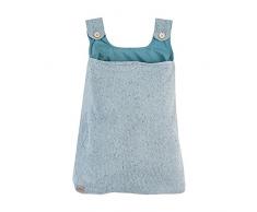 Jollein - Funda de edredón y funda de almohada, bolsa de almacenamiento, diseño de confeti, color verde