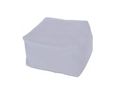 Knorr-baby 440300 - Taburete cuadrado (tamaño grande), color gris claro, gris