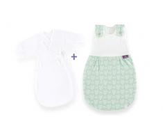 Träumeland s0102357 Saco de dormir Juego liebmich Manta Conejo 3 piezas 80/86, multicolor