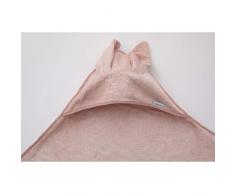 Bamboom Toalla XL con capucha para recién nacido, suave fibra de bambú orgánica, 100 x 100, baño Duo Xl, rosa, 2010006-500 g