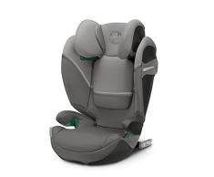 Cybex Gold Silla de coche Solution S2 i-Fix, Para coches con y sin ISOFIX, 100 - 150 cm, De 3 a 12 años aprox. (15 - 50 kg), Gris (Soho Grey)