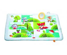 Tiny Love Super Mat Alfombra bebé alcochada, Gimnasio Manta de juegos gigante 100 x 150 cm, Alfombra gateo bebé con 8 actividades para el desarrollo, Meadow Days