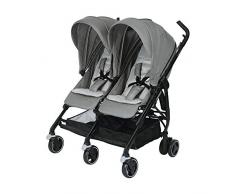 Bébé Confort DANA FOR2 Nomad Grey - Silla de paseo gemelar, color gris