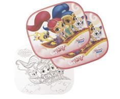 ARDITEX SS11840 Protectores De Sol para Ventanas - 2 Unidades - Incluye póster para Pintar de Nickelodeon-Shimmer & Shine