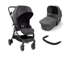 Baby Jogger City Tour LUX DUO Cochecito de bebé desde nacimiento hasta 20,5 kg, Granito