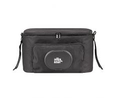 Bolso Organizador en color negro, para carro de bebé