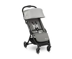 Bebeconfort Bonny Silla de Paseo ligera 6,6 kg, reclinable y plegable con serrado compacto, cochecito de viaje de 0 meses a 22 kg (4 años), color Grey Mist