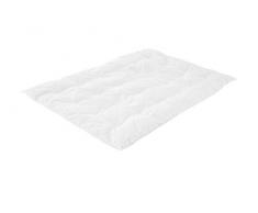 Träumeland T060561 Daunenleicht - Edredón para todo el año (relleno de plumón, certificado Downpass, 100 x 135 cm), color blanco