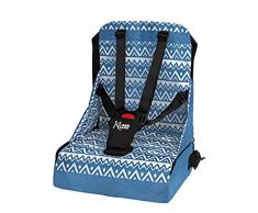 Kiokids 1925 - Trona portátil plegable, unisex, color azul