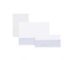 Cambrass Star - Sabana para minicuna, 3 piezas, color azul celeste