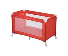 Safety 1st SOFT DREAMS Red Lines - Cuna de viaje, unisex, color rojo