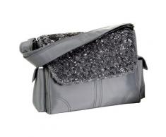 Kalencom - Set de bolso cambiador, color plateado