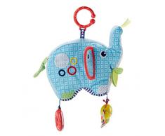 Fisher-Price Elefante activity, juguete colgante para bebé recién nacido (Mattel FDC58)