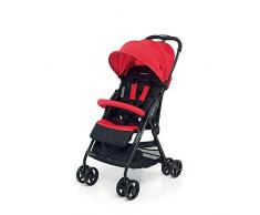 Foppapedretti Piuleggero - Silla de paseo super ligera, compacta y funcional, color rojo