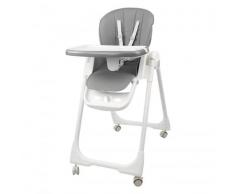 Mobiclinic®, Trona para bebé, Extraplegado, Convertible en silla alta, Simba, Arnés con 5 puntos de sujeción, Ruedas con frenos, Doble bandeja desmontable, Textil lavable y desmontable, Regulable
