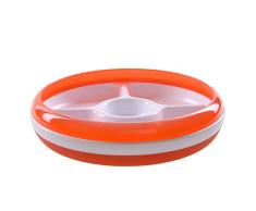 OXO 6112500 - Plato divisor con aro removible, color naranja
