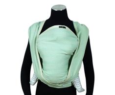DIDYMOS Tejido manta para bebé, Lisca Karibik, tamaño 6, 470 cm, verde