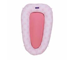 ClevaMama 3212 - Reductor y Protector de Cama y Cuna para Bebe, Nido para Recien Nacido, Rosa, 0-6 meses, unisex