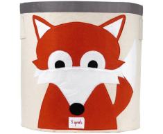 3 Sprouts Zorro - Cesta para juguetes, unisex