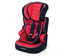 Foppapedretti Babyroad, Silla de coche grupo 1/2/3, Rojo