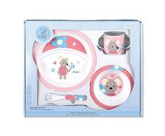 Sterntaler 6802001 - Set De Vajilla Infantil Mabel, Multicoloured, Niñas