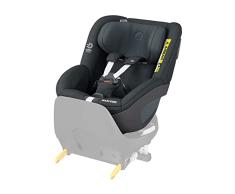 Maxi-Cosi Pearl 360 silla coche bebe i-Size, silla coche 360 giratoria para bebé y niño ISOFIX, 3 meses - 4 años (61-105 cm), ClimaFlow, arnés de apertura y cierre fácil, G-CELL, Authentic Graphite