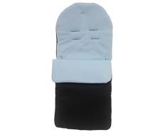 Saco/Cosy Toes Compatible con OBaby Atlas Chase Zezu Tour Monty doble cochecito de bebé luz azul